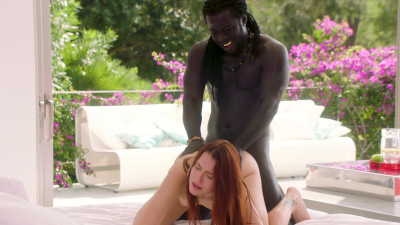 Charlie Red takes biggest blackest cock she ever seen
